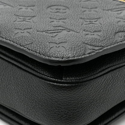 Louis Vuitton LOUIS VUITTON Empreinte Pochette Metis Black 12 of 13