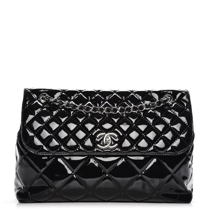 Chanel Vinyl Quilted In the Business Flap Bag Black 1 of 13