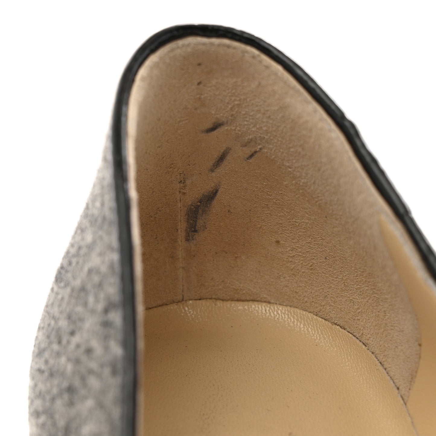 Flannel Patent Archer 100 Pumps 37 Grey Black