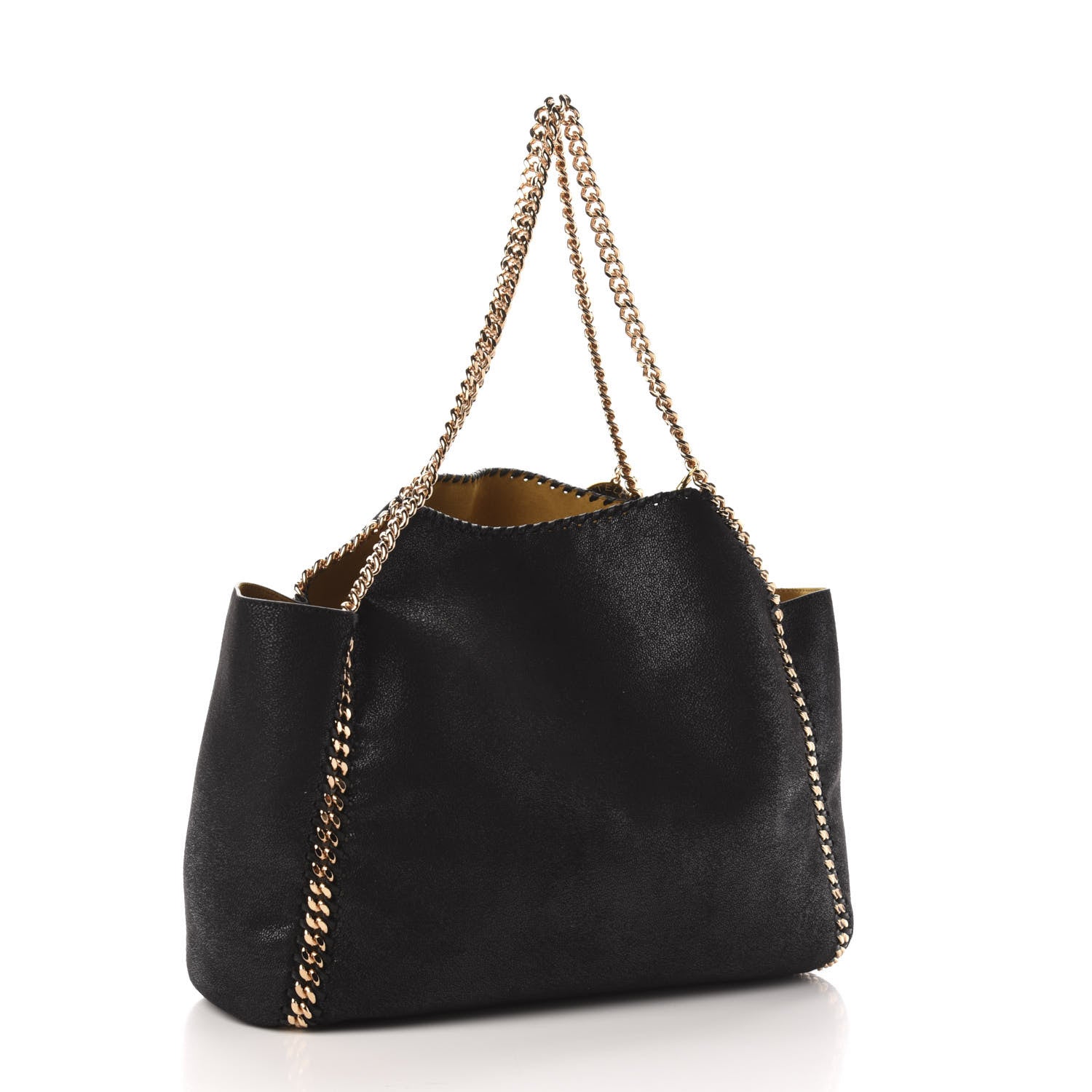 Stella McCartney Shaggy Deer Falabella Reversible Tote Black 4 of 11