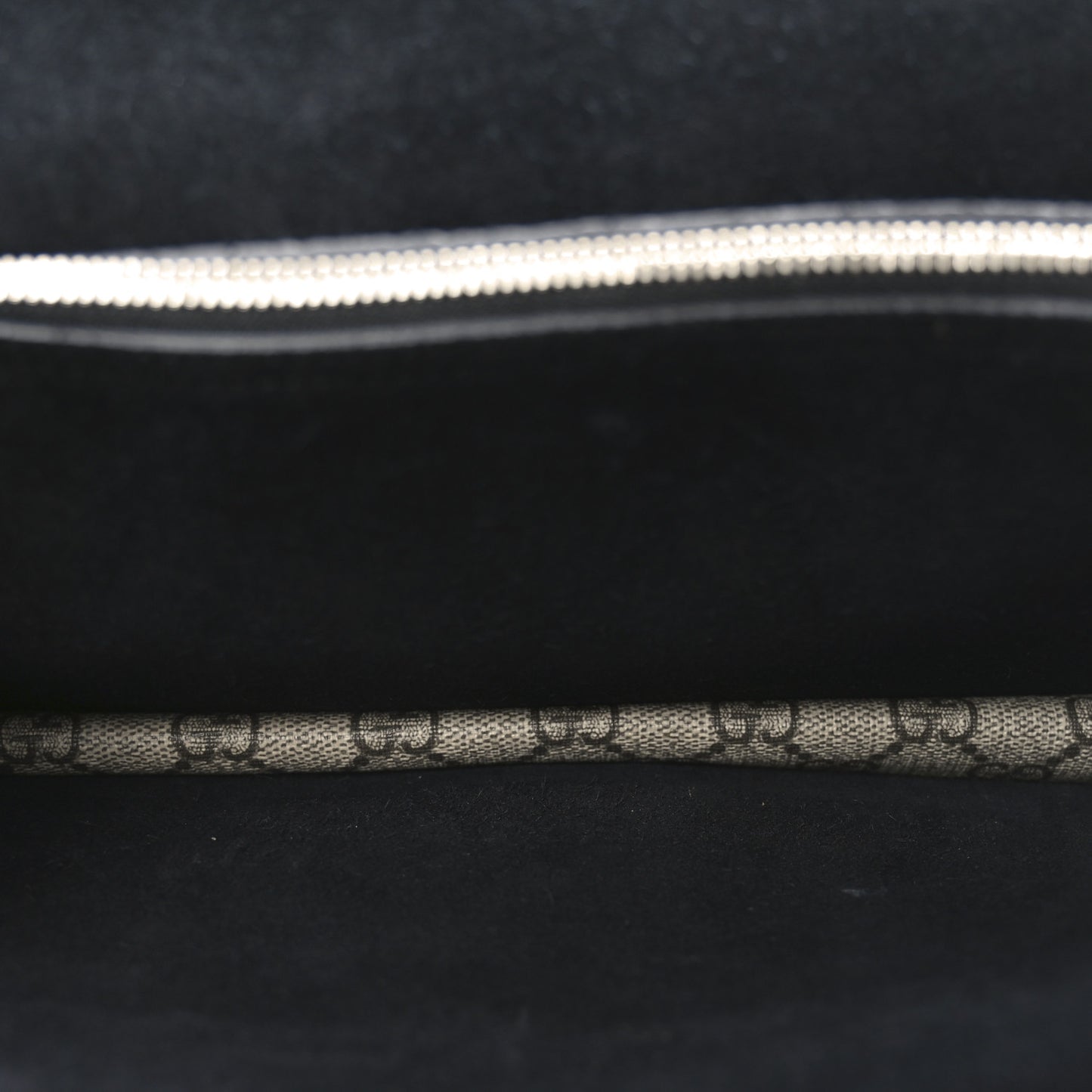 GG Supreme Monogram Small Dionysus Shoulder Bag Black