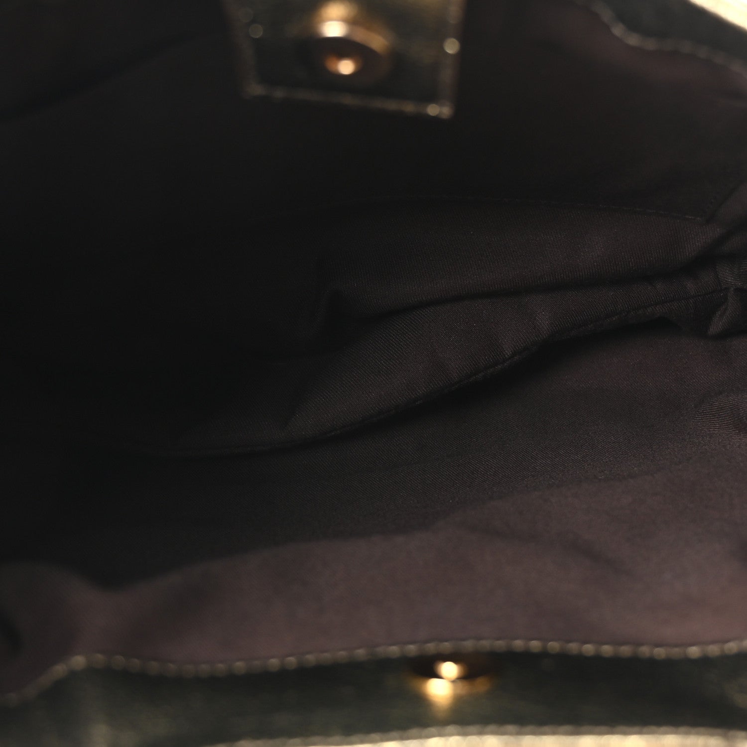 Gucci Metallic Calfskin Bamboo Chain Tom Ford Shoulder Bag Gold 5 of 10