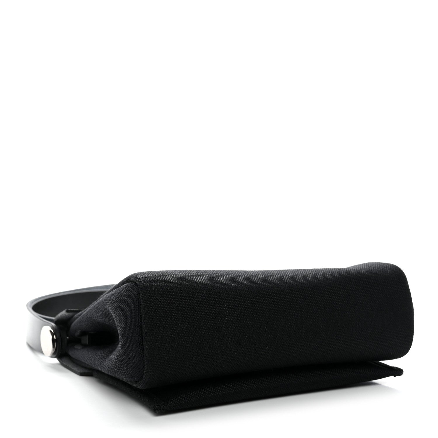 Hermes Military Toile Vache Hunter Herbag Zip Retourne 20 Black 4 of 11