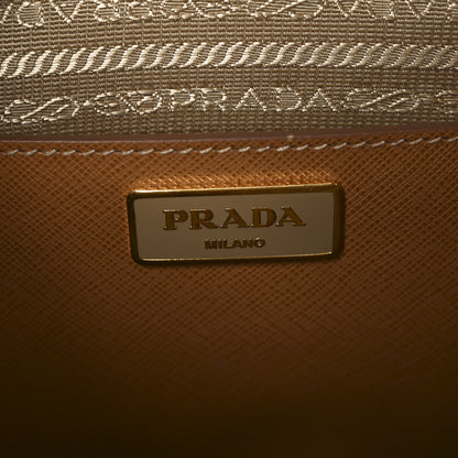 Prada Saffiano Lux Medium Promenade Tote Caramel 6 of 9
