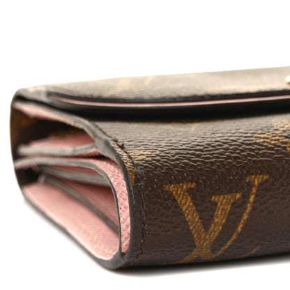 Louis Vuitton Monogram Ariane Compact Wallet Rose Ballerine 7 of 8