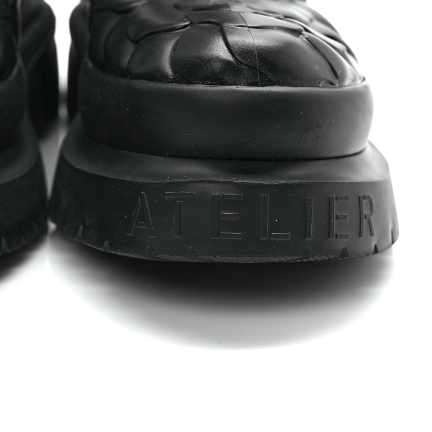 Valentino Garavani Rubber Atelier 03 Rose Edition 30/50mm Tall Rainboots 38 Black 9 of 9