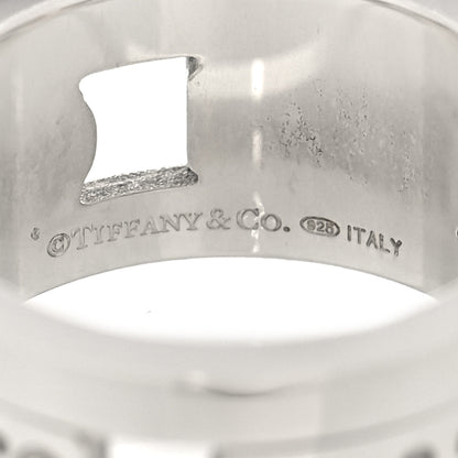Tiffany Sterling Silver 1837 Elements Ring 52 6 4 of 4