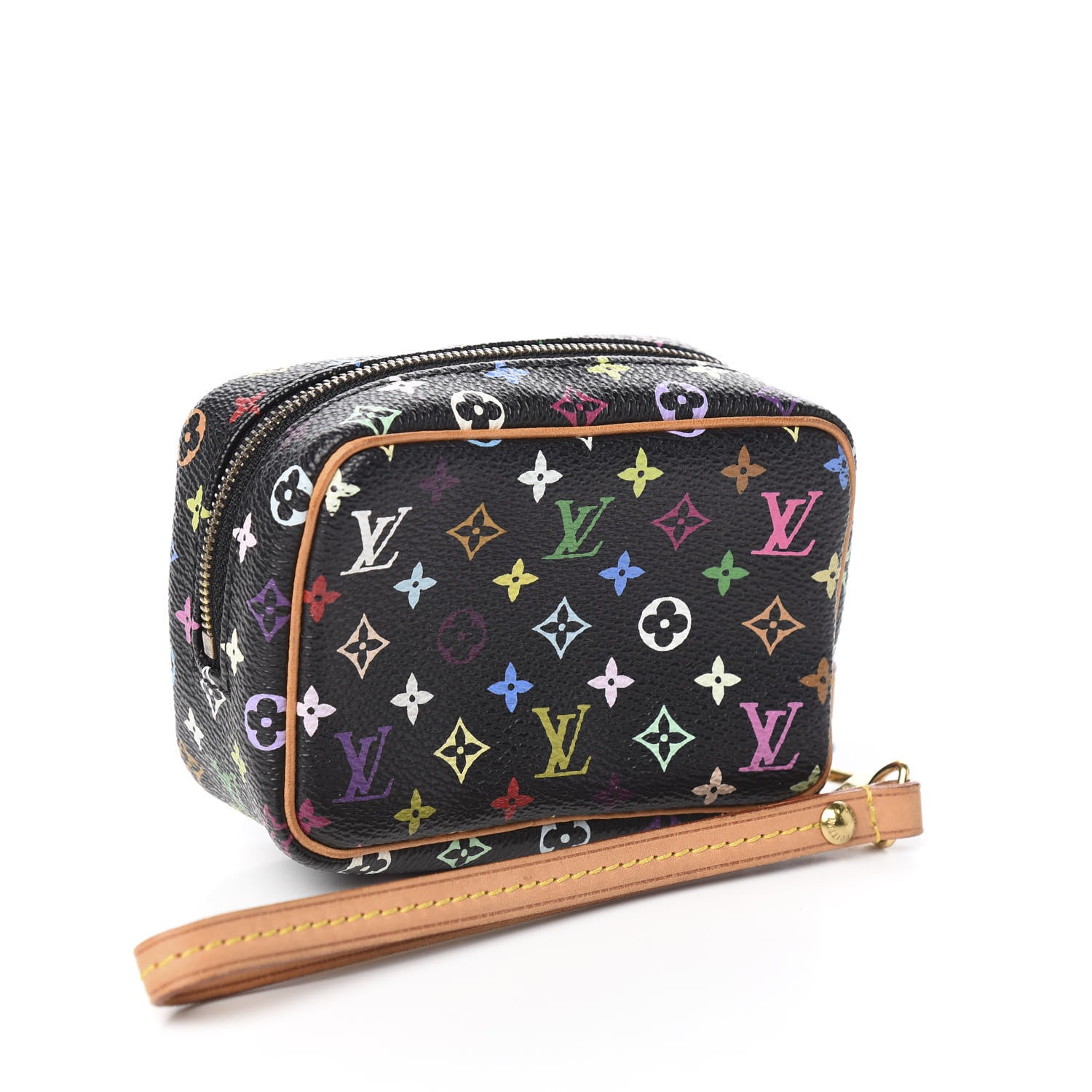 Louis Vuitton Monogram Multicolor Trousse Wapity Black 2 of 5