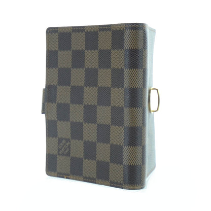 Louis Vuitton Damier Ebene Koala Small Ring Agenda Red 4 of 6