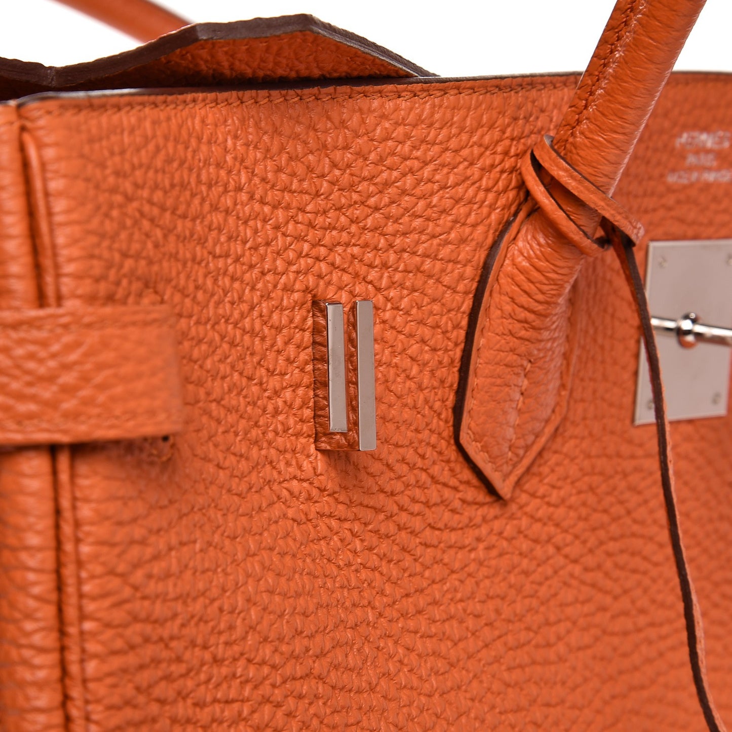 Togo Birkin 35 Orange