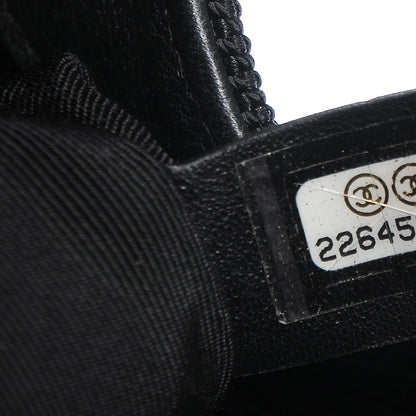 Chanel Canvas Quilted Small Fluo Boy Flap Black Grey Yellow 7 of 11