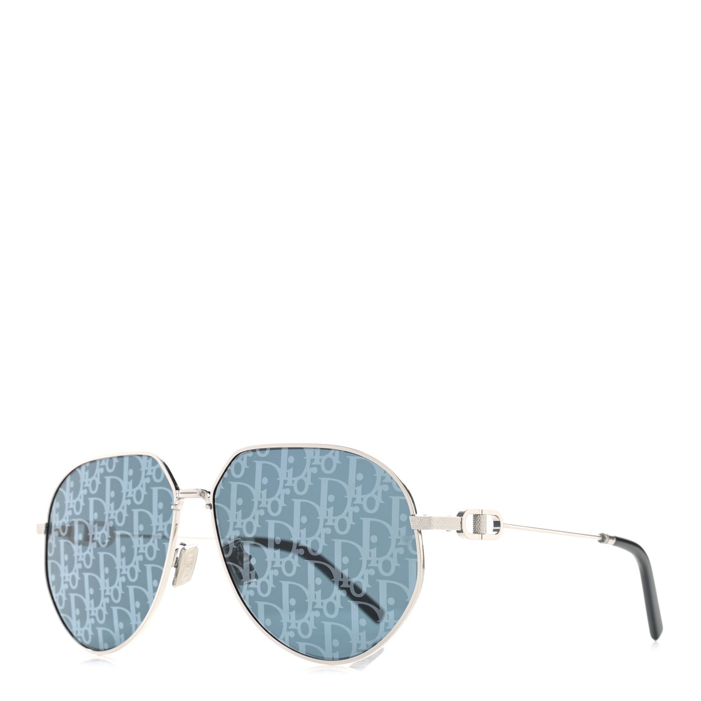 Oblique CD Link Sunglasses Blue