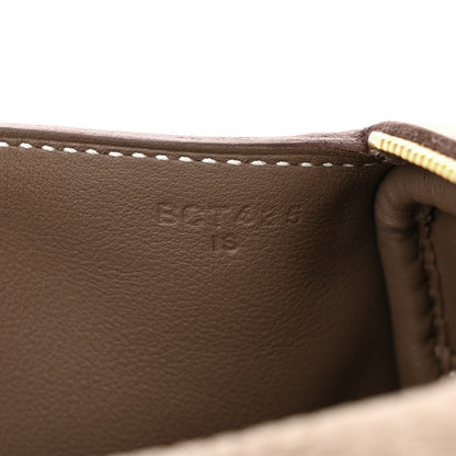Hermes Taurillon Clemence Mini Lindy 20 Etoupe 7 of 12