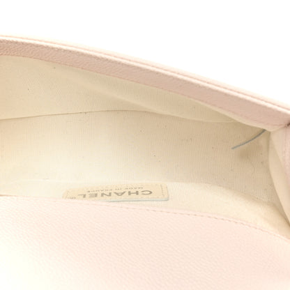 Chanel Caviar Quilted Small Boy Flap White 5 of 10