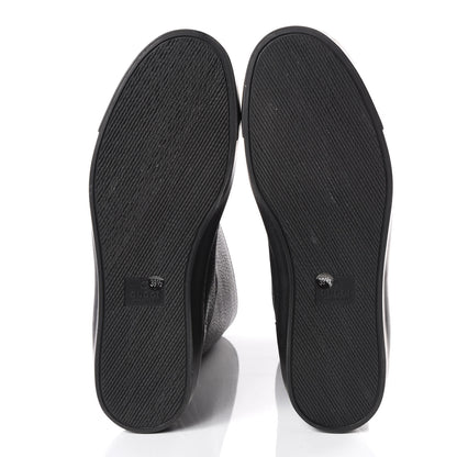Gucci Calfskin Microguccissima Boots 39.5 Black 6 of 9