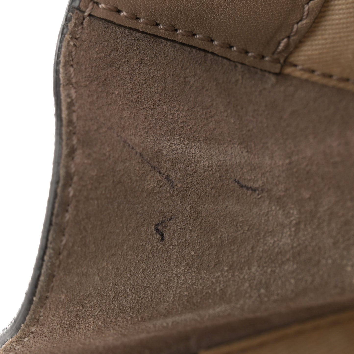 Suede Calfskin Medium Faye Backpack Motty Grey