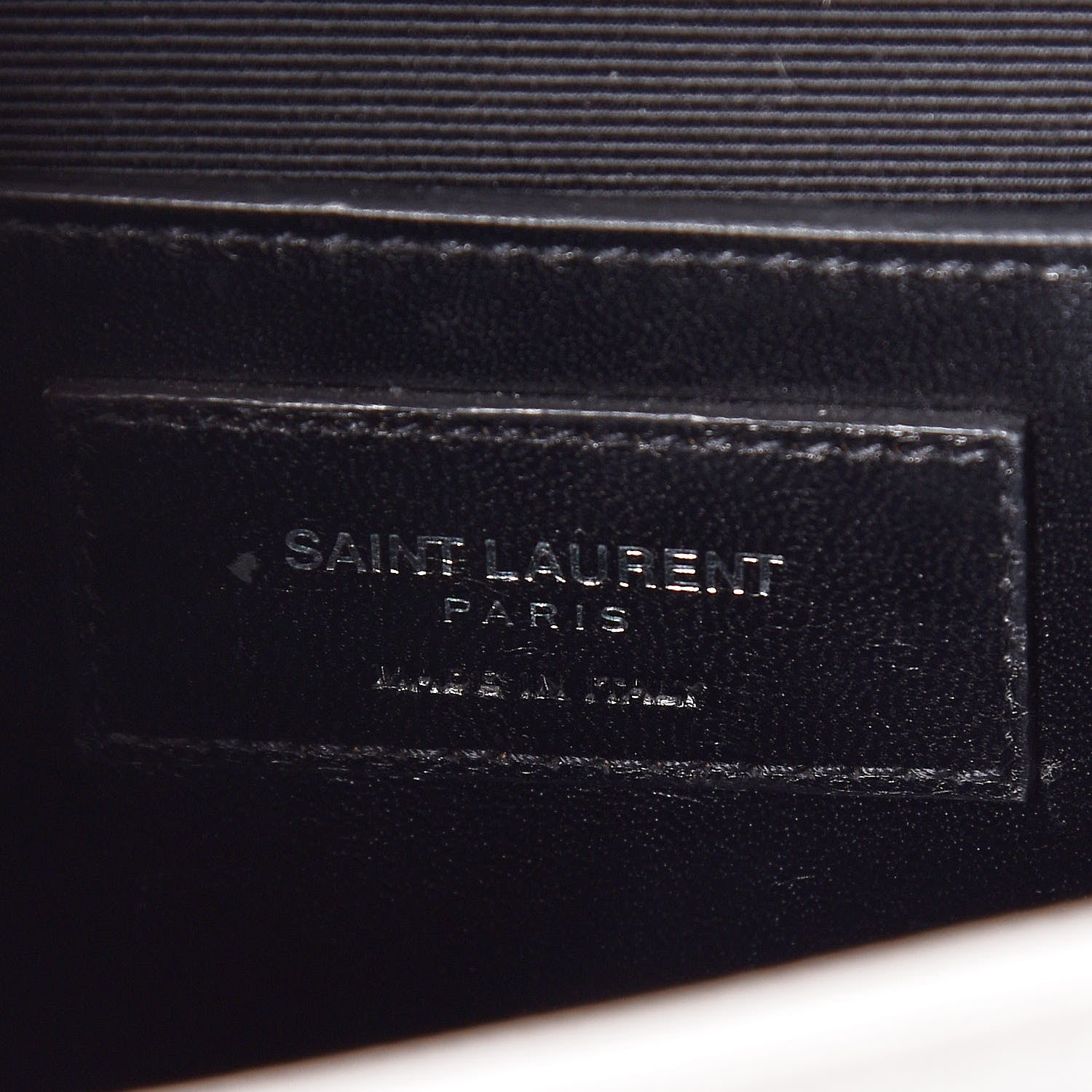 Saint Laurent Grain De Poudre Medium Classic Monogram Kate Satchel Souris 6 of 12