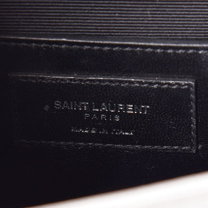 Saint Laurent Grain De Poudre Medium Classic Monogram Kate Satchel Souris 6 of 12