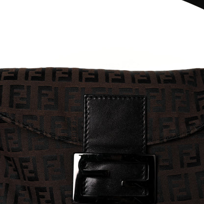 Fendi Zucchino Baguette Brown 9 of 10