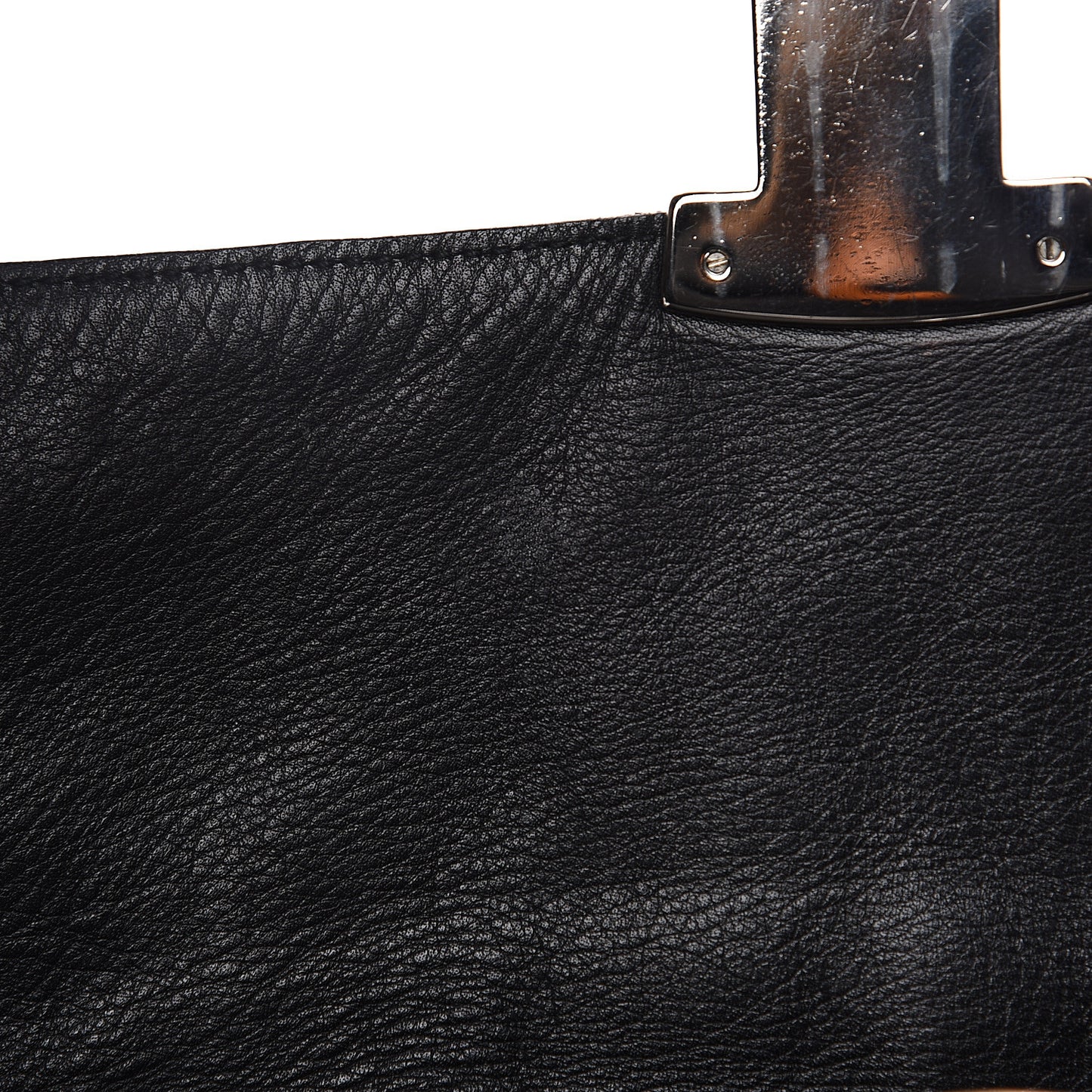 Tessuto Nylon Nappa Shoulder Bag Black