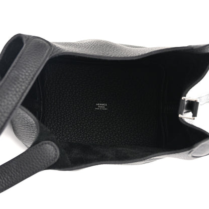 Hermes Taurillon Clemence Picotin Lock 18 PM Black 7 of 11