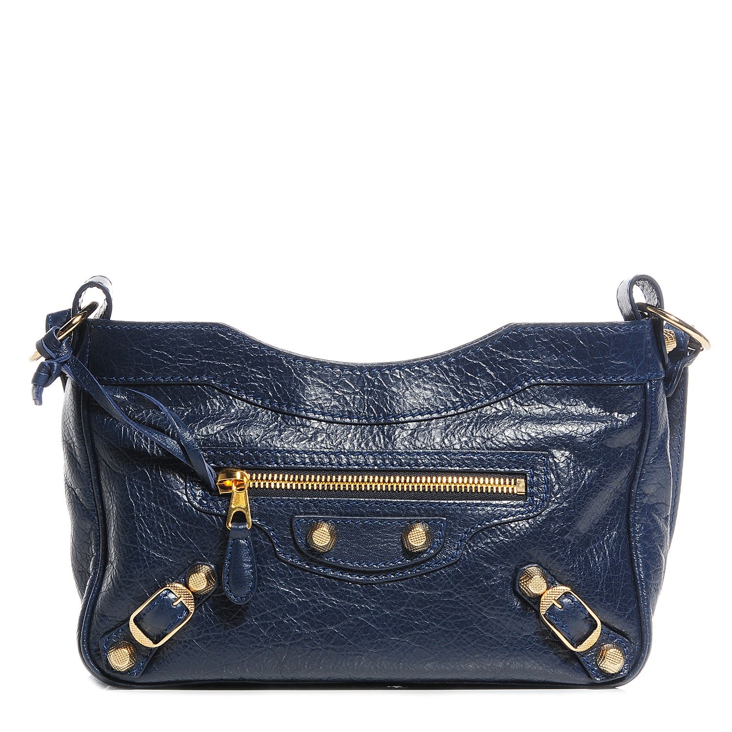 Balenciaga Agneau Giant 12 Gold Hardware Hip Bleu Obscur 1 of 11