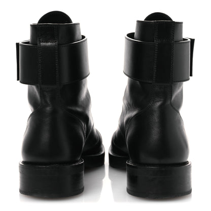 Louis Vuitton Calfskin Wonderland Ranger Boots 41 Black 6 of 11