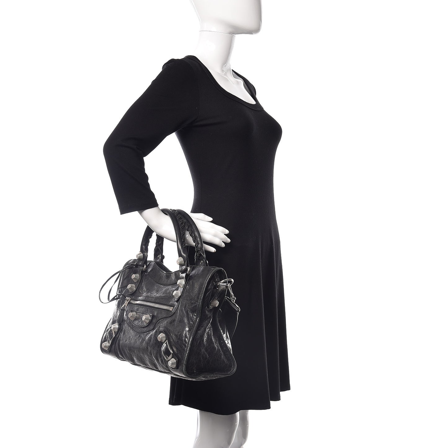 Agneau Giant 21 Silver Hardware City Black