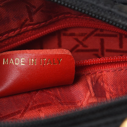 Christian Dior Nylon Cannage Medium Lady Dior Black 9 of 15