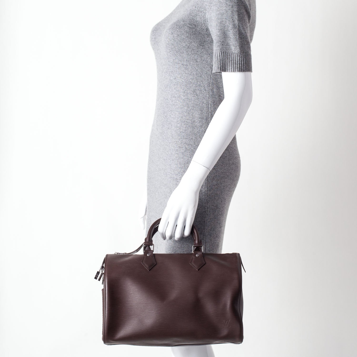 Louis Vuitton Epi Speedy 30 Moka 2 of 9