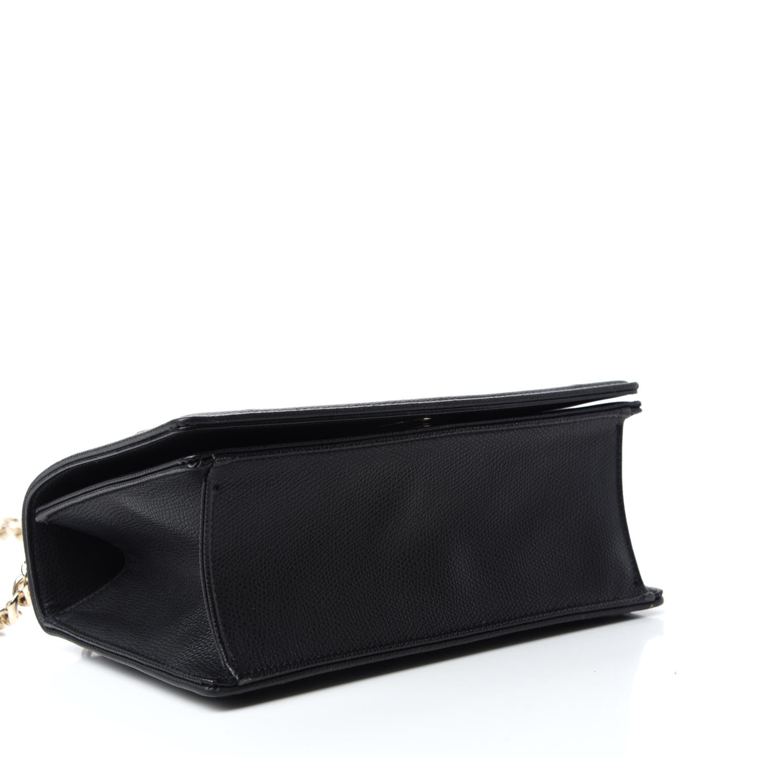 Christian Dior Grained Calfskin Small Diorama Flap Bag Black 4 of 12