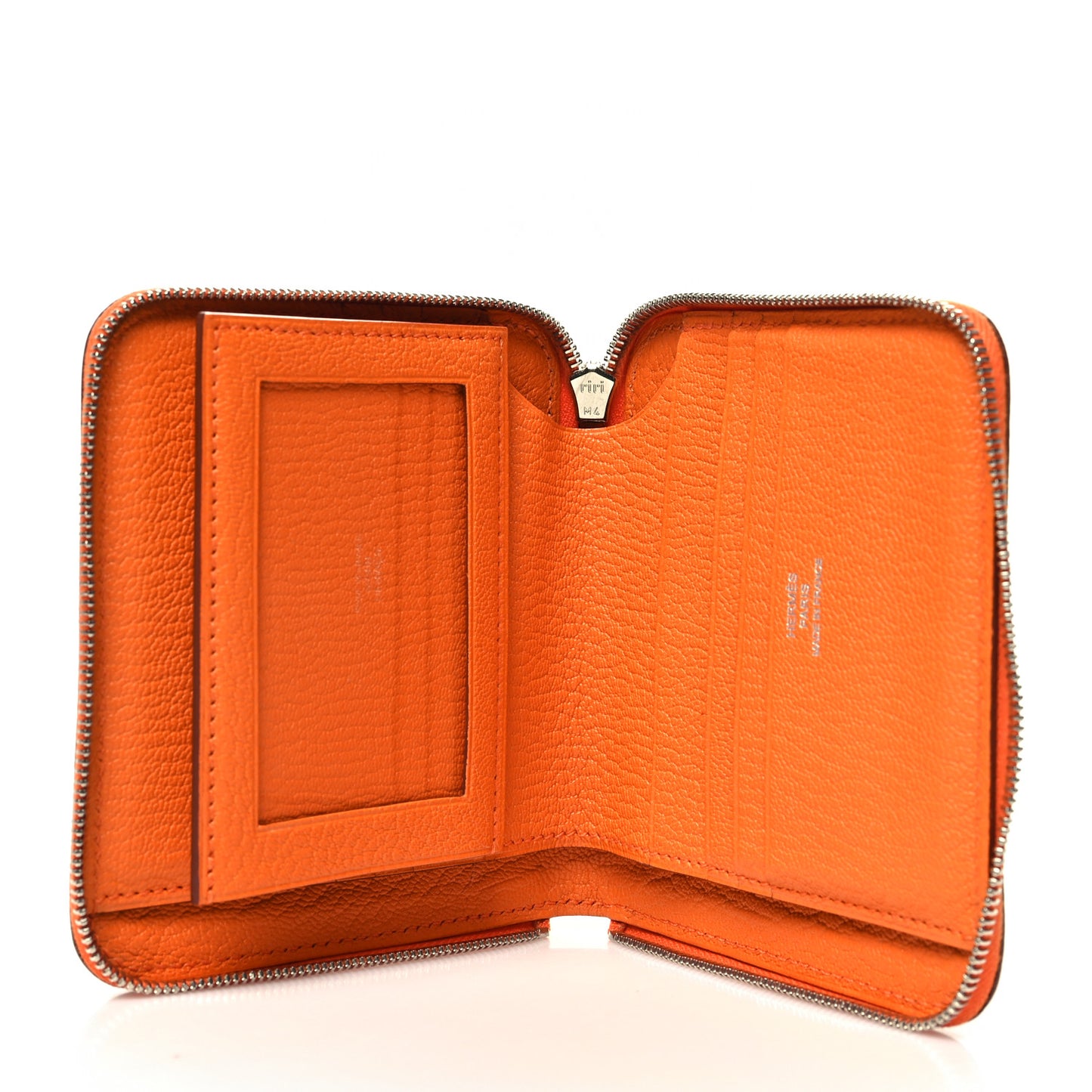 Chevre Mysore Compact Azap Wallet Orange