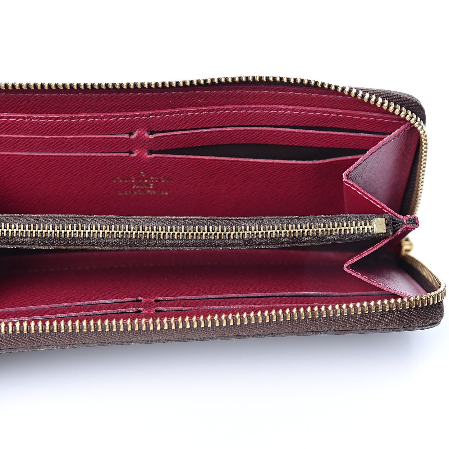 Monogram Clemence Wallet Fuchsia