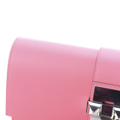 Hermes Swift Medor 23 Clutch Rose Azalee 10 of 11