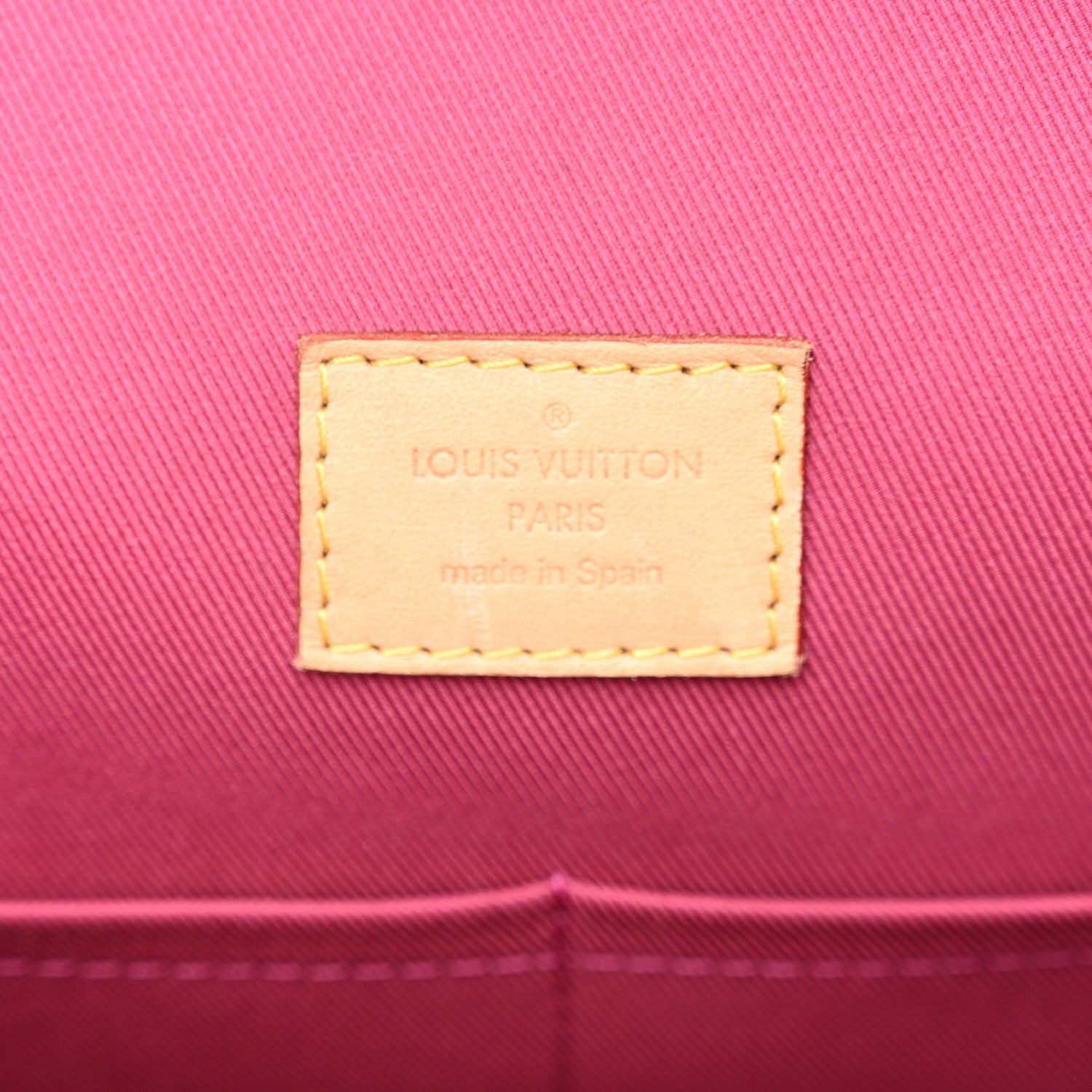 Louis Vuitton Monogram Cluny BB Bordeaux Fuchsia 6 of 10