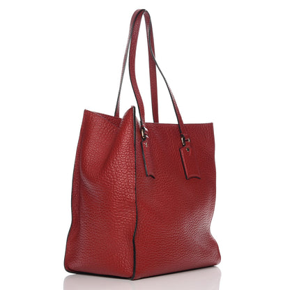 Burberry Heritage Grain Medium Woodbury Tote Military Red 3 of 12
