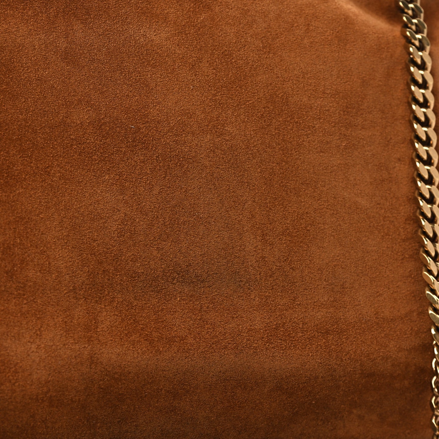 Smooth Calfskin Suede Medium Reversible Monogram Kate Satchel Light Ochre
