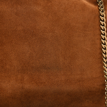 Saint Laurent Smooth Calfskin Suede Medium Reversible Monogram Kate Satchel Light Ochre 14 of 14