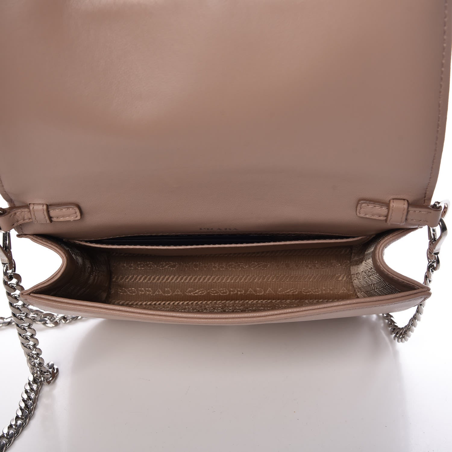Prada Nappa Gaufre Flap Cipria 5 of 10