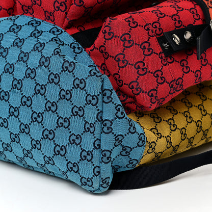 Gucci Monogram Multicolor Retro Interlocking G Utility Pocket Backpack Multicolor 8 of 8