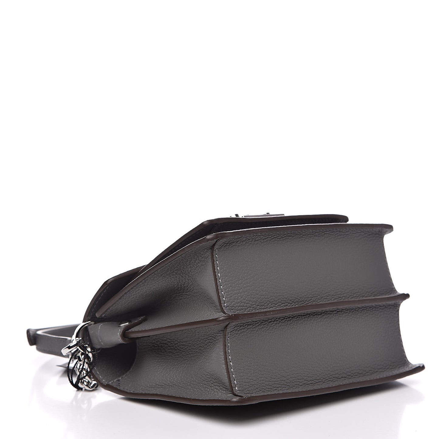 Park Avenue Calfskin Mini Patricia Crossbody Bag Charcoal