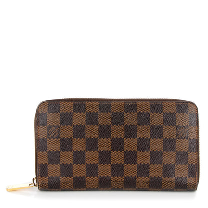 Louis Vuitton Damier Ebene Zippy Organizer Wallet 1 of 8