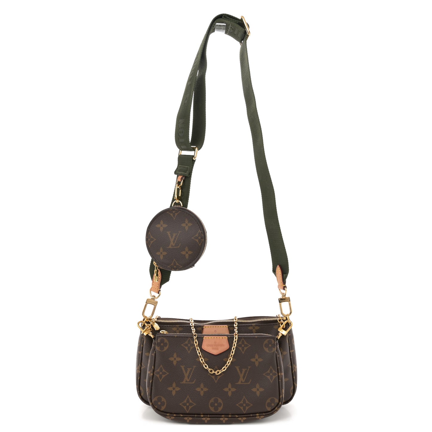Monogram Multi Pochette Accessories Kaki