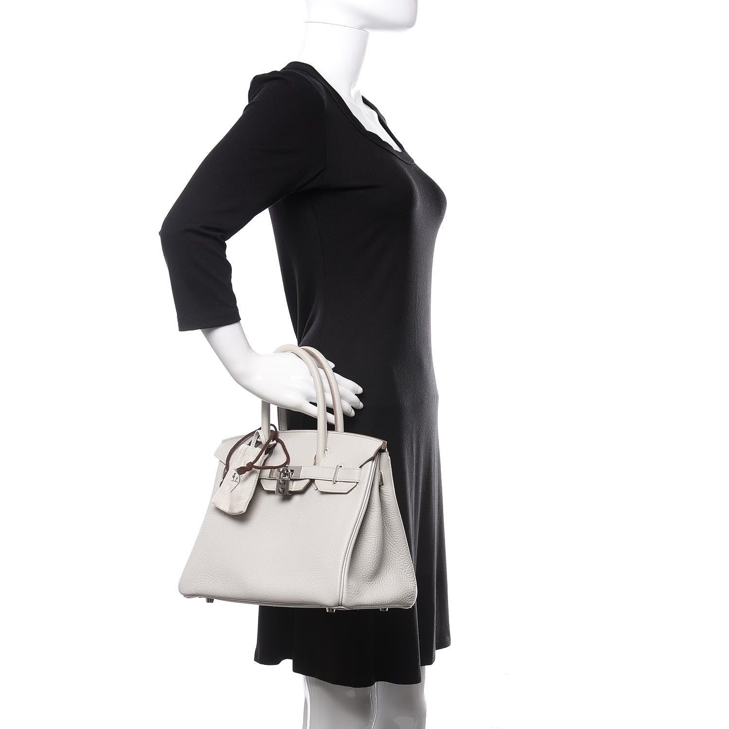Hermes Togo Birkin 30 Craie 3 of 11