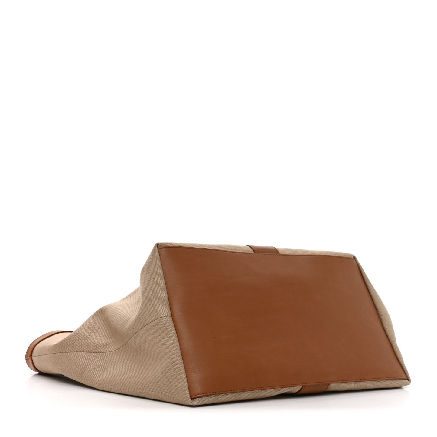 Canvas Calfskin Y Tote Desert Dust Brick