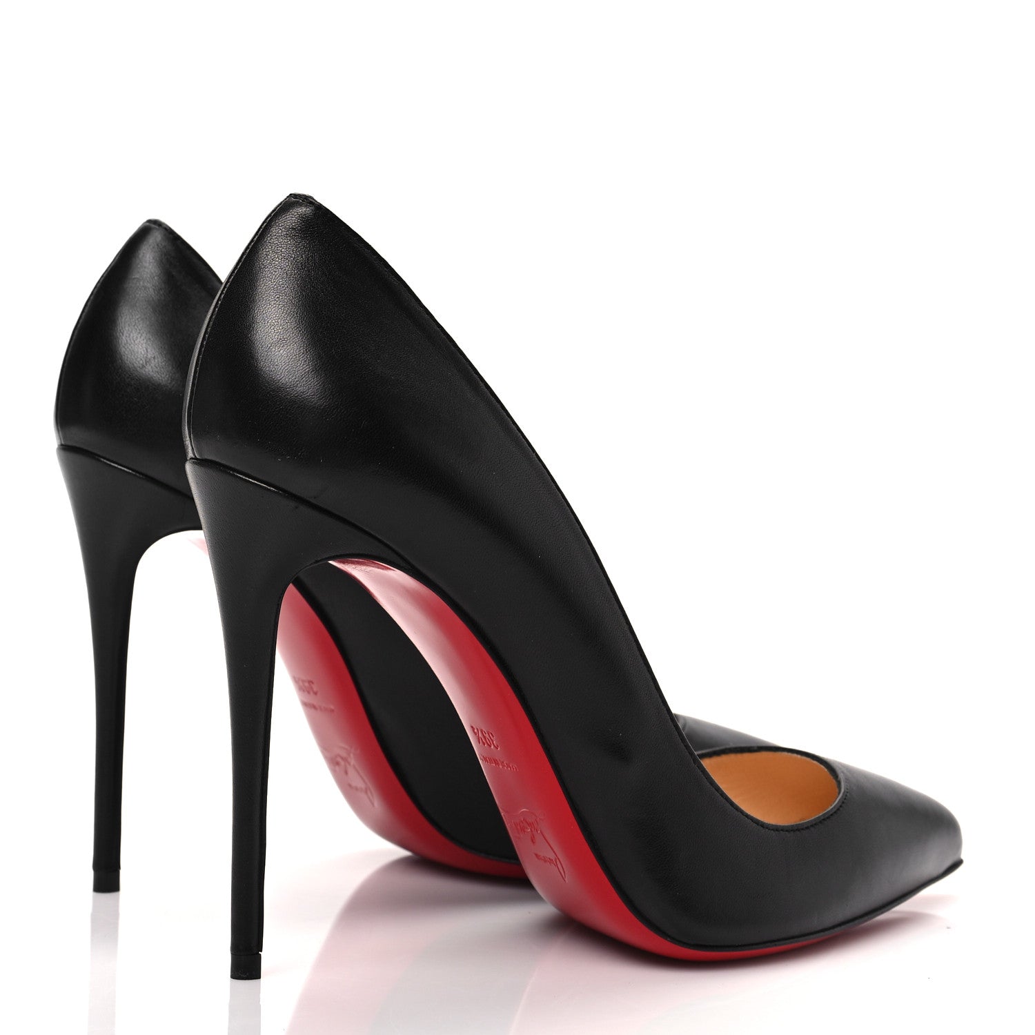 Christian Louboutin Shiny Nappa Pigalle Follies 100 Pumps 39.5 Black 4 of 7