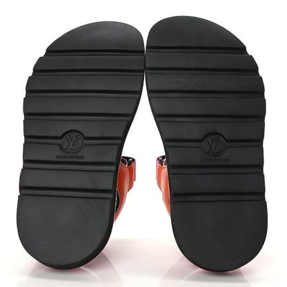 Louis Vuitton Calfskin Pool Pillow Flat Comfort Sandals 37 Rose Pop Pink 5 of 8