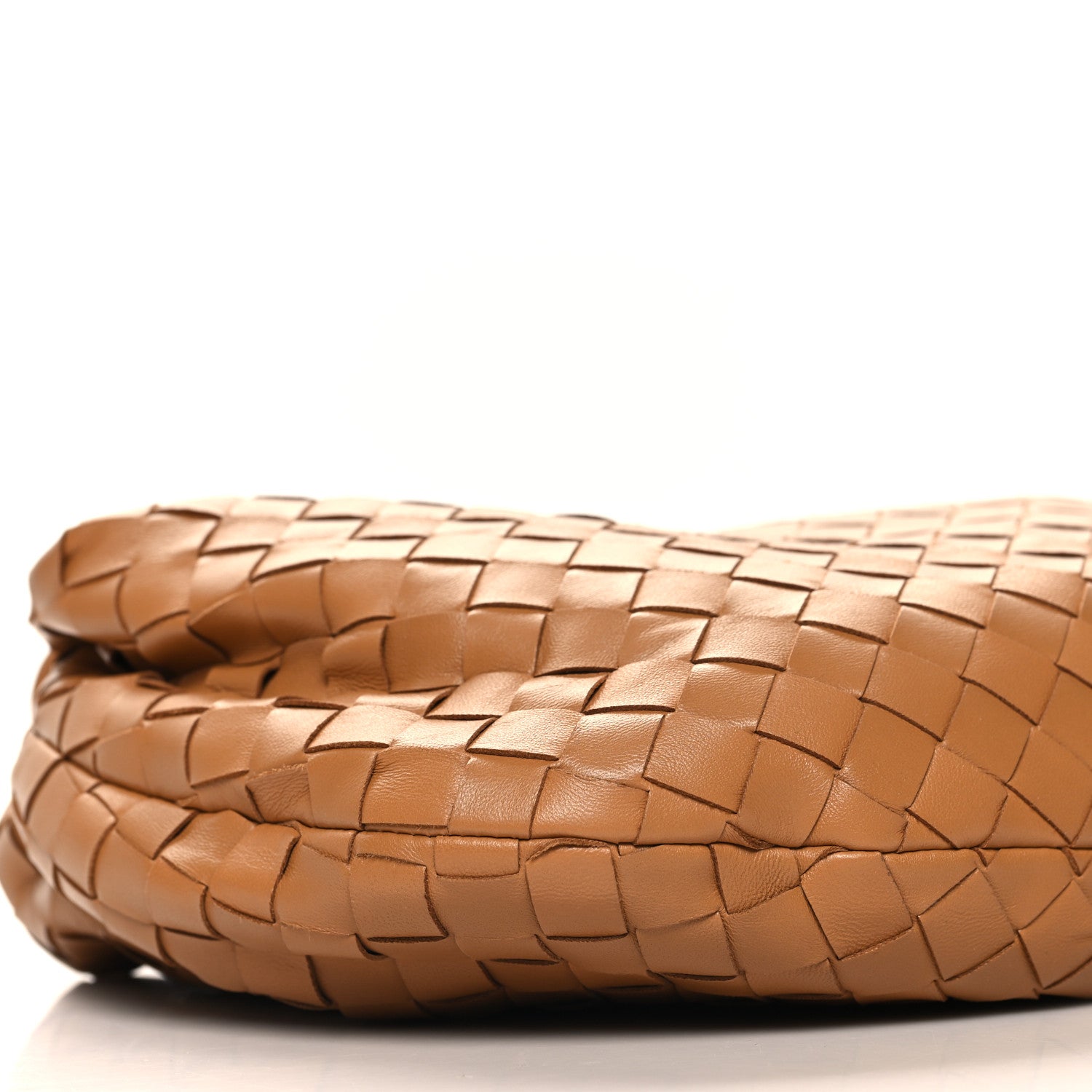 Bottega Veneta Nappa Intrecciato Teen Jodie Hobo Caramel 9 of 10