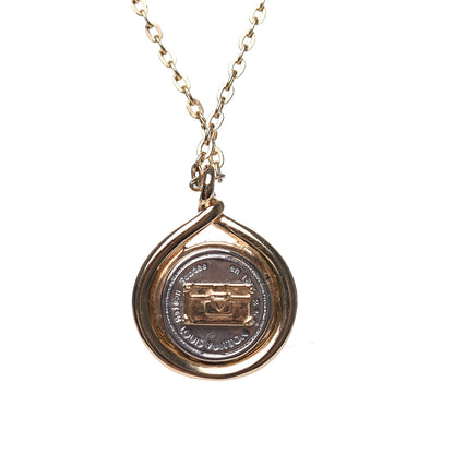 Louis Vuitton Lady Lucky Petite Malle Supple Necklace 3 of 7