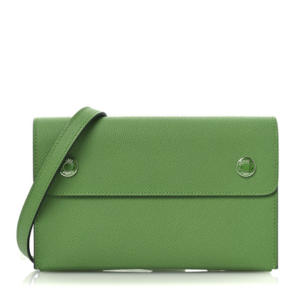 Hermes Epsom Hermesnap Wallet Vert Yucca 8 of 11